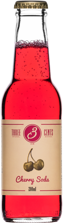 THREE CENTS 櫻桃風味氣泡水