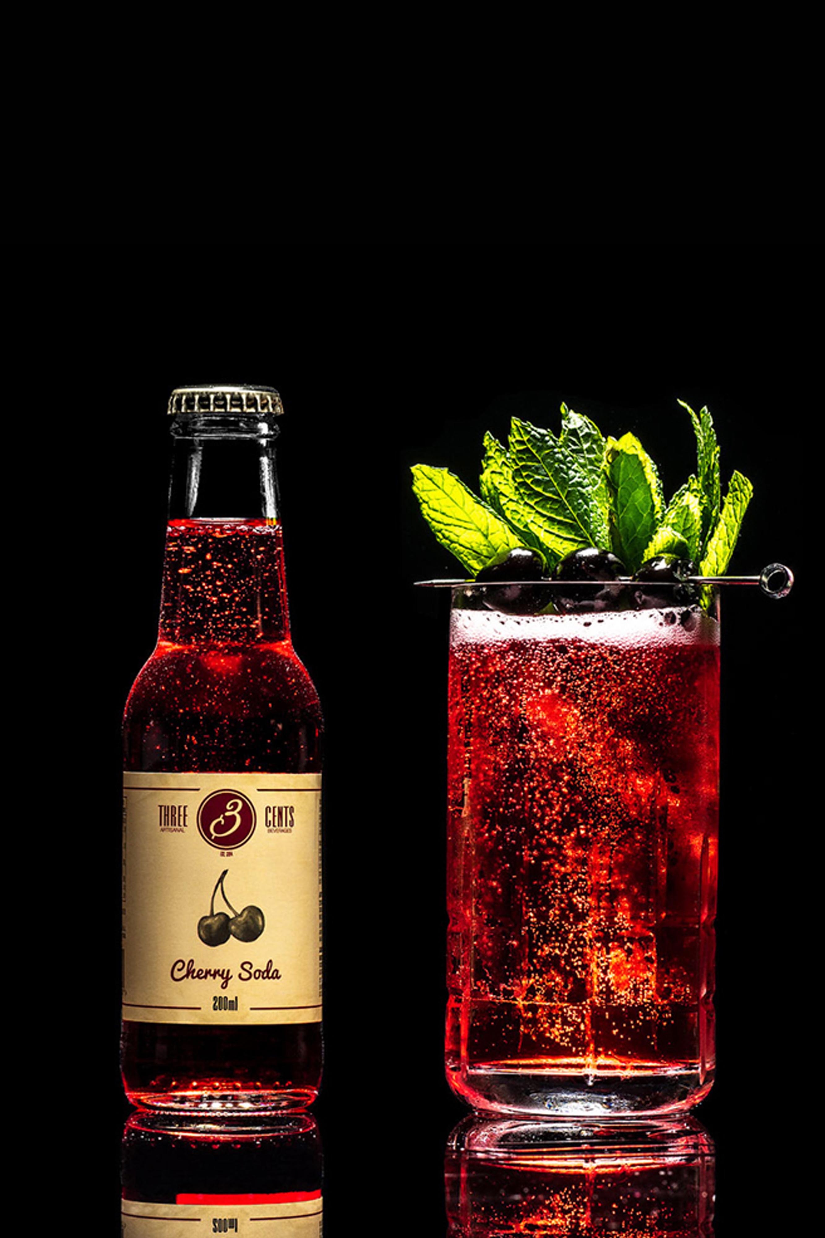 THREE CENTS 櫻桃風味氣泡水