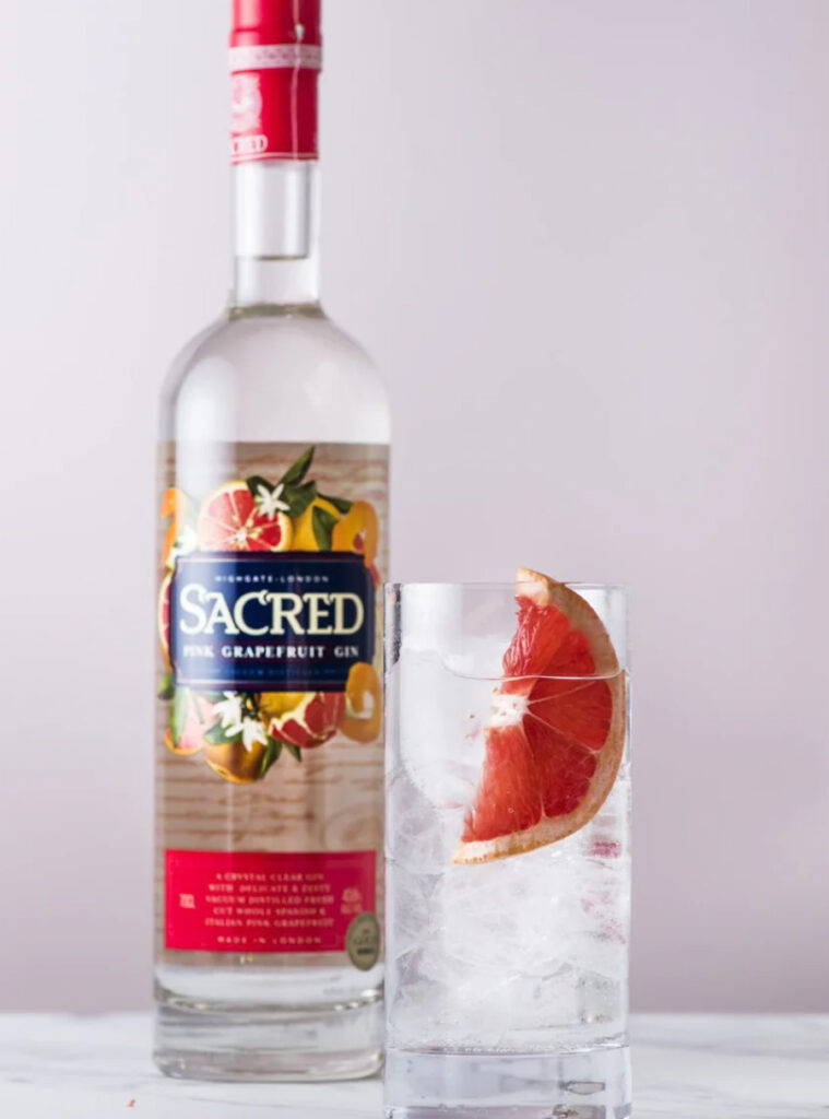 SACRED GIN Pink Grapefruit Gin 粉紅葡萄柚琴酒
